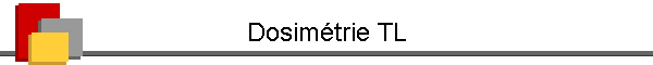 Dosim�trie TL